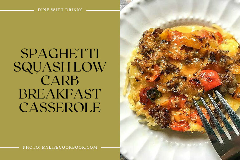 Spaghetti Squash Low Carb Breakfast Casserole