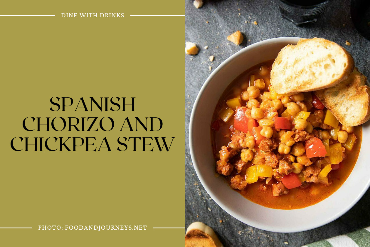 Spanish Chorizo And Chickpea Stew