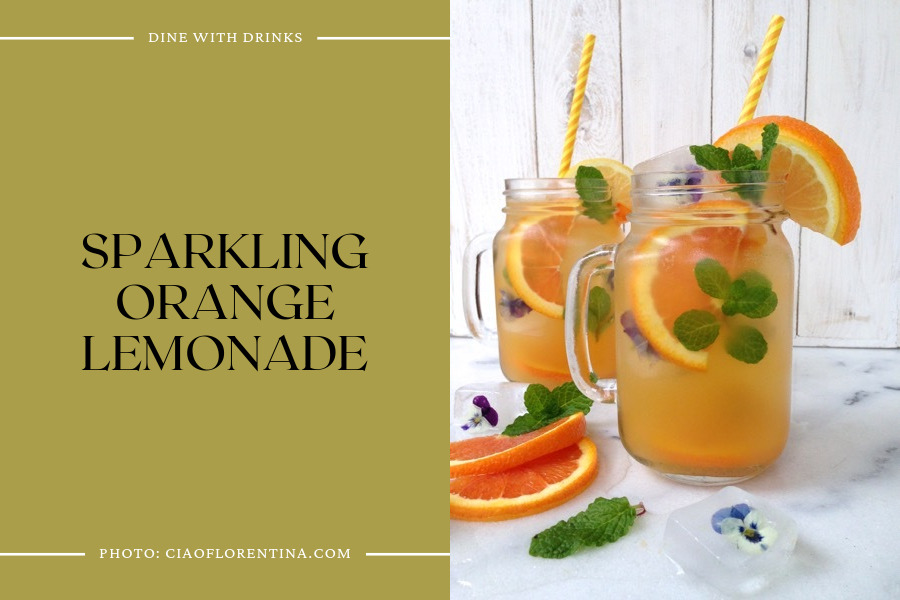 Sparkling Orange Lemonade