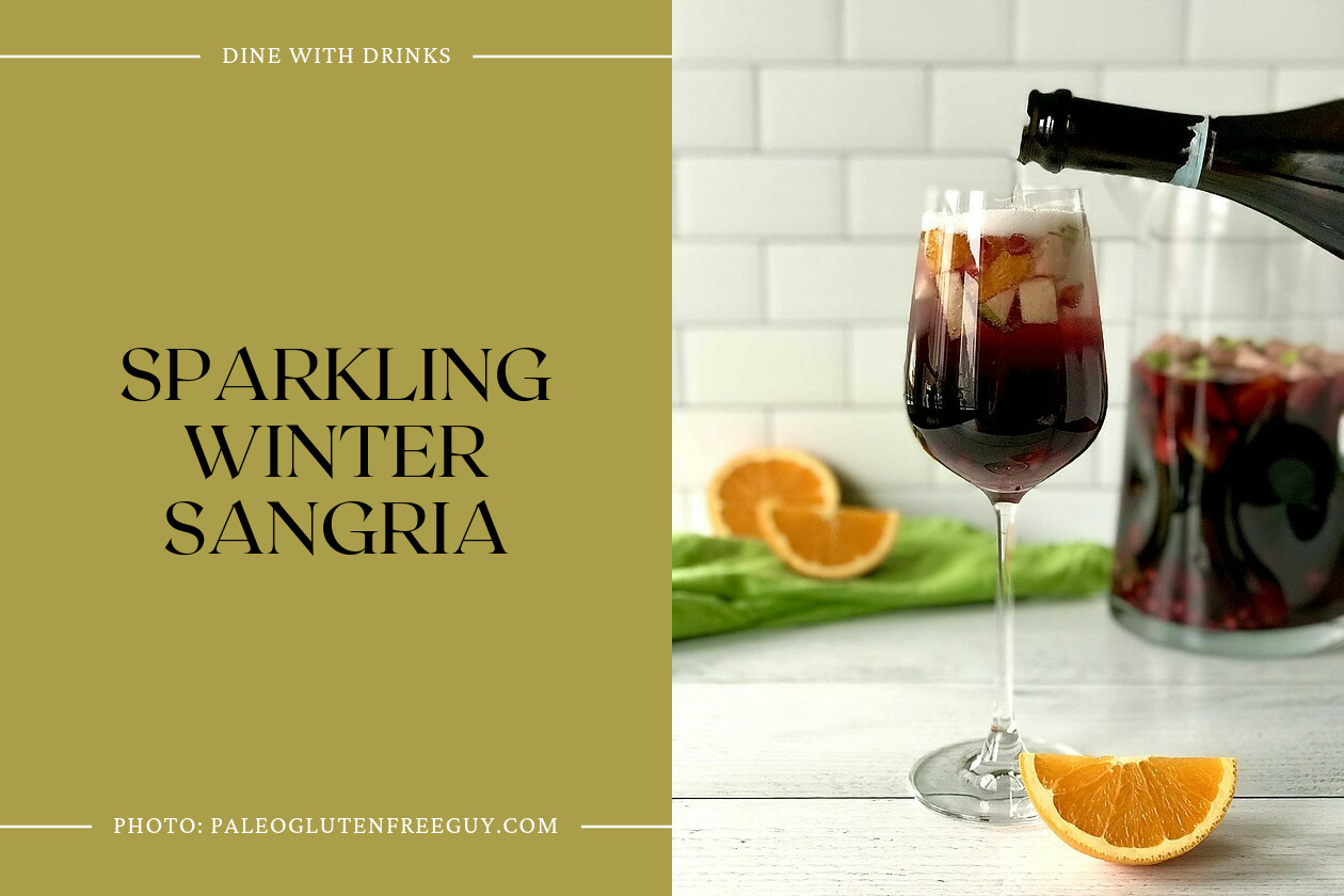 Sparkling Winter Sangria