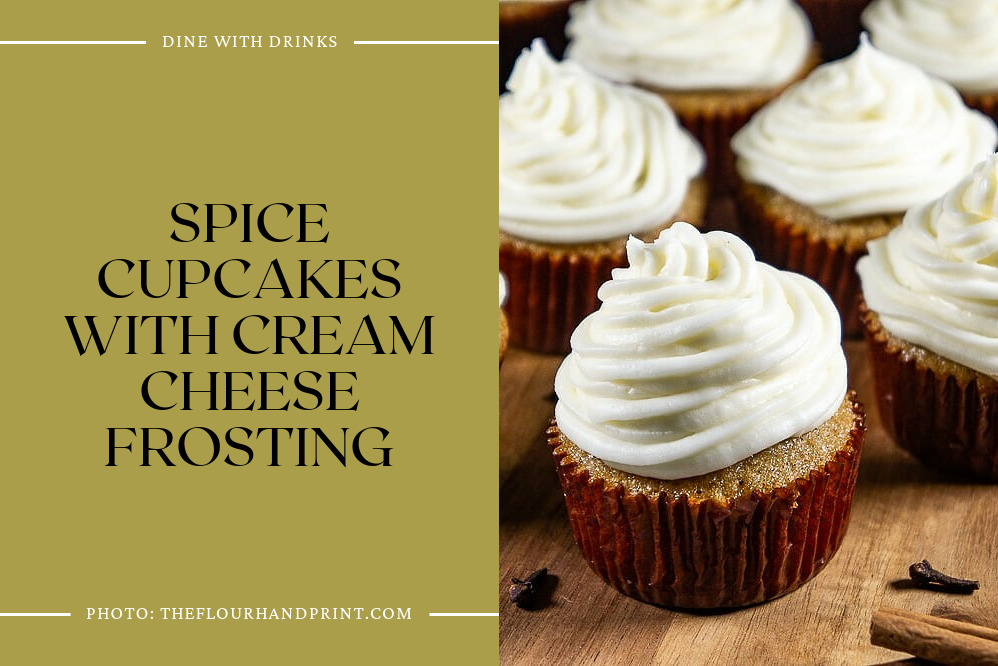Spice Cupcakes With Cream Cheese Frosting
