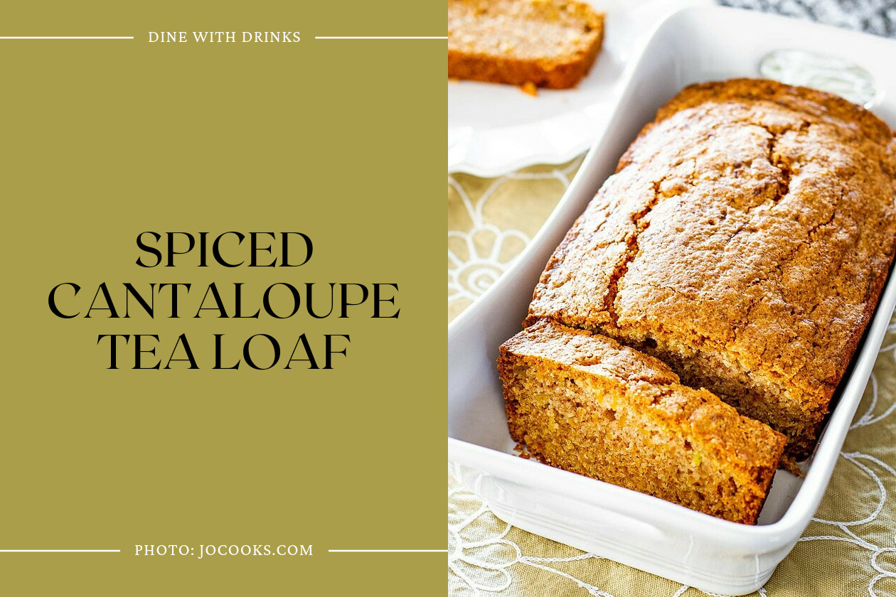 Spiced Cantaloupe Tea Loaf