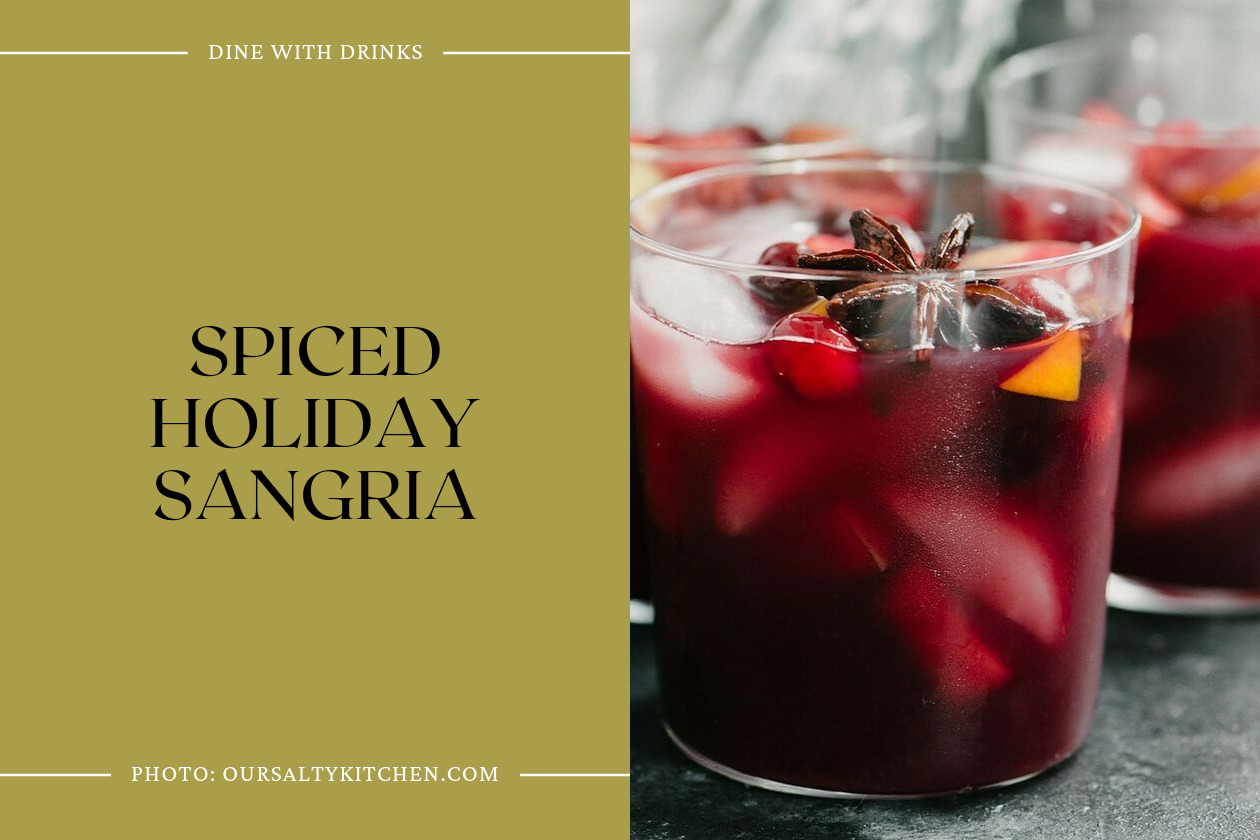 Spiced Holiday Sangria