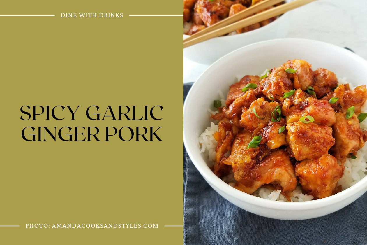 Spicy Garlic Ginger Pork