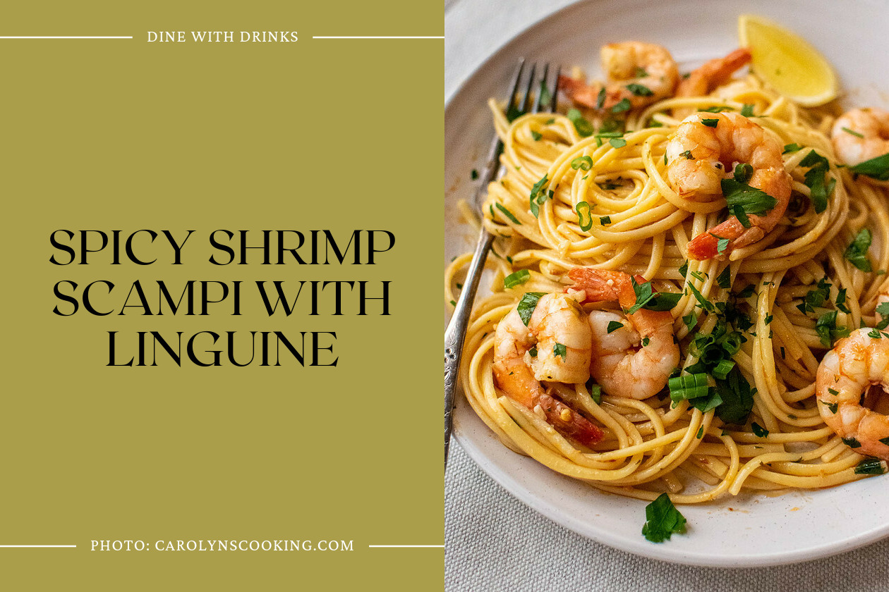 Spicy Shrimp Scampi With Linguine