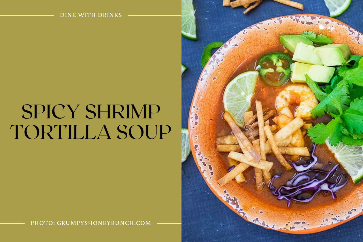 Spicy Shrimp Tortilla Soup