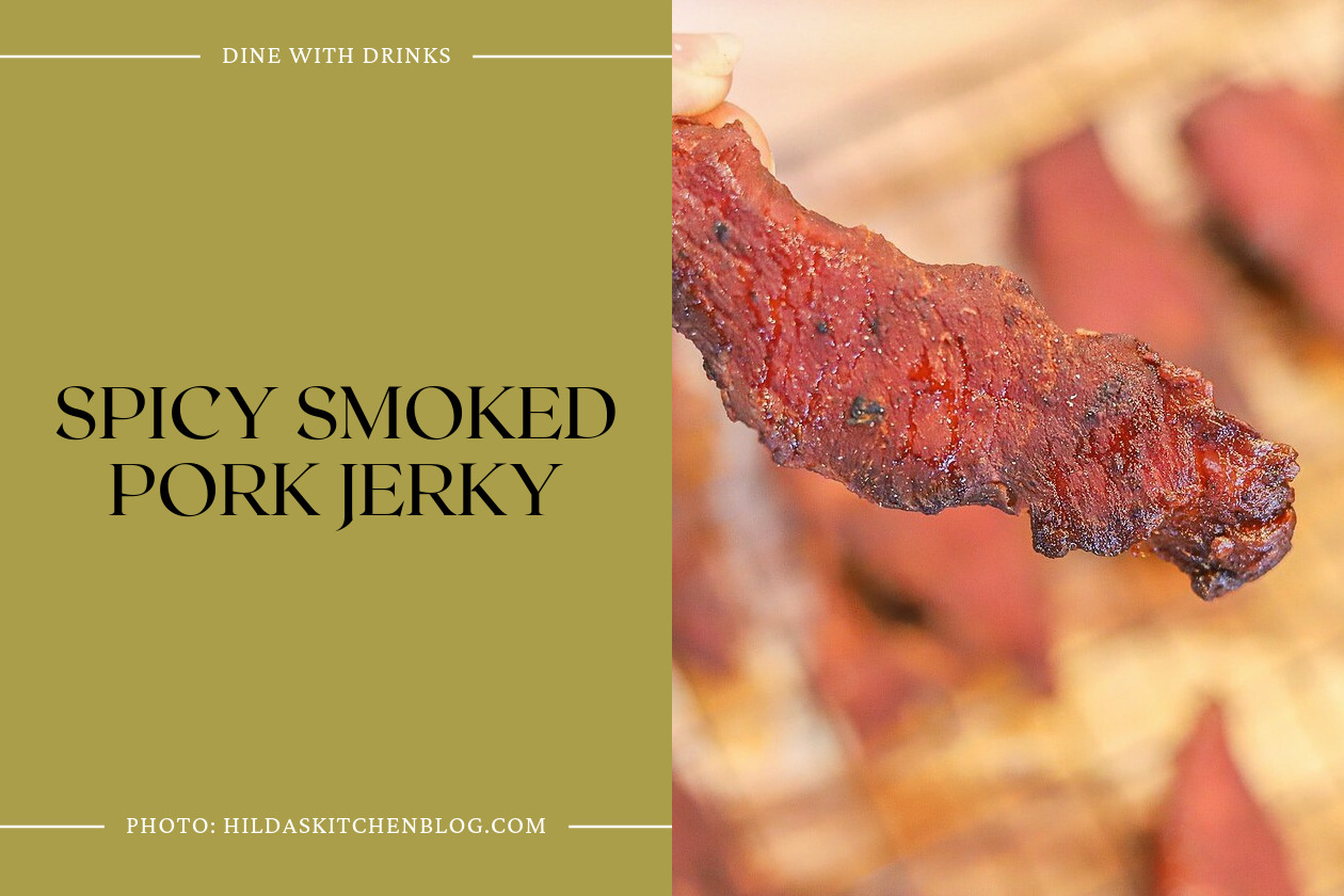 Spicy Smoked Pork Jerky