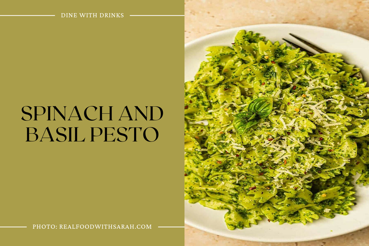 Spinach And Basil Pesto