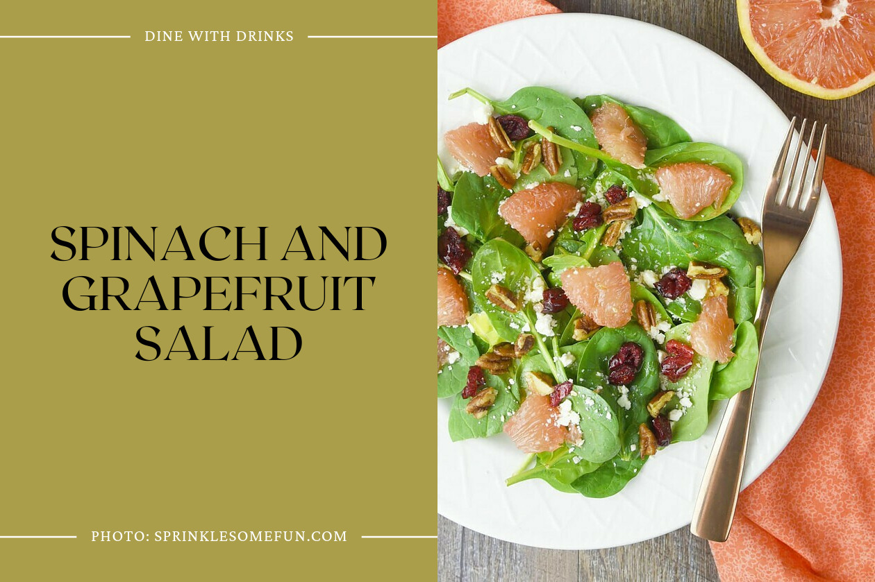 Spinach And Grapefruit Salad