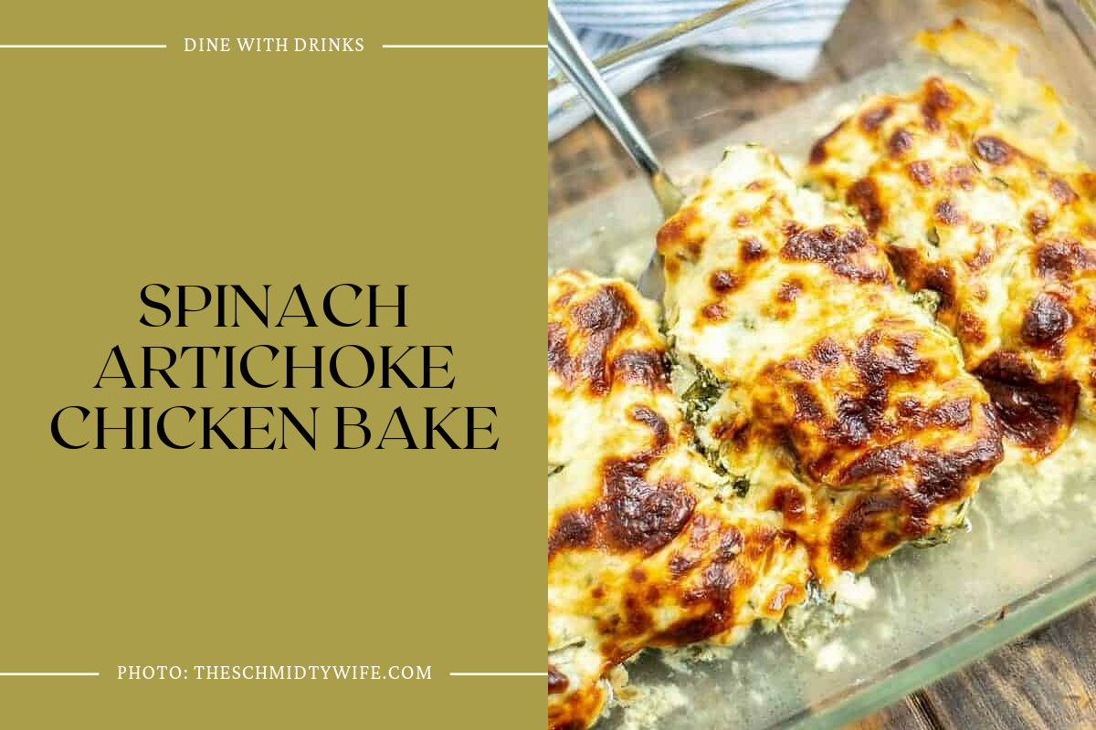Spinach Artichoke Chicken Bake