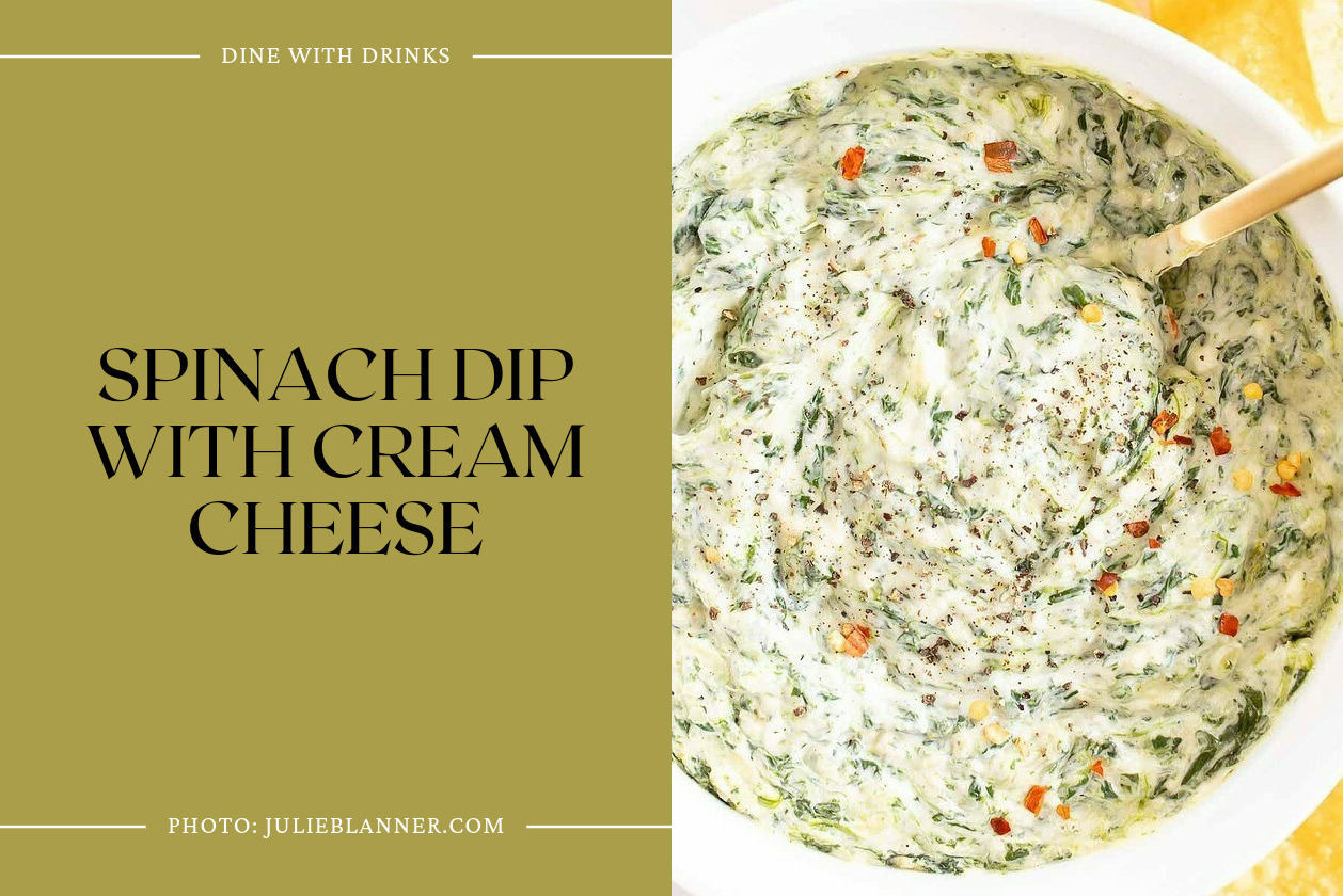 Spinach Dip With Cream Cheese