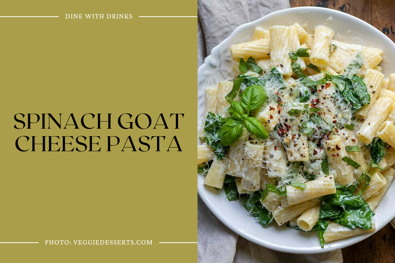 Spinach Goat Cheese Pasta