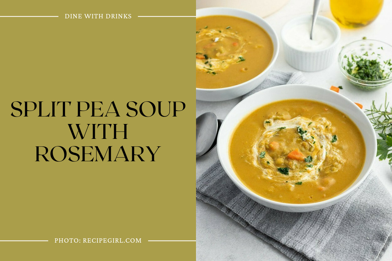 Split Pea Soup With Rosemary