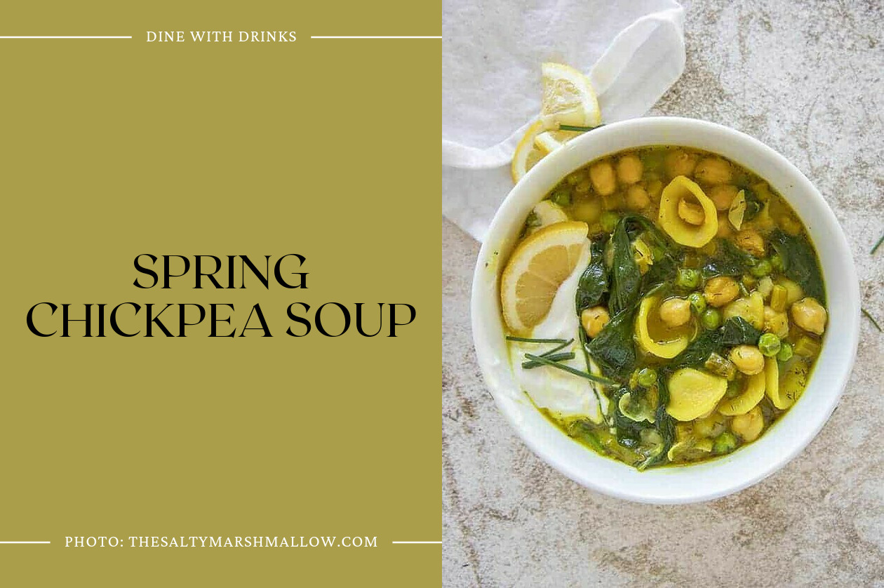 Spring Chickpea Soup