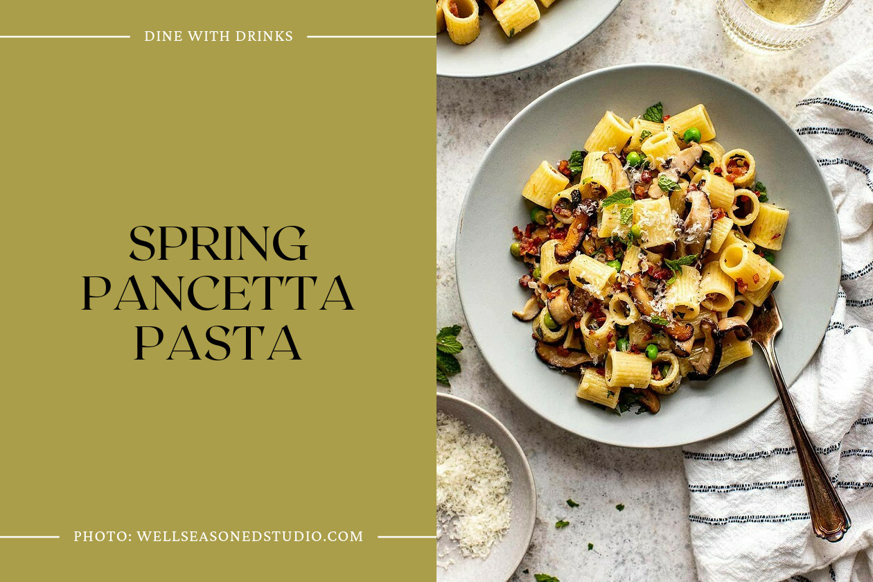 Spring Pancetta Pasta