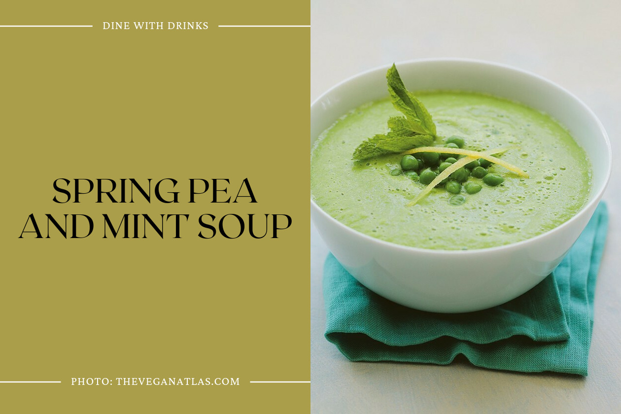 Spring Pea And Mint Soup
