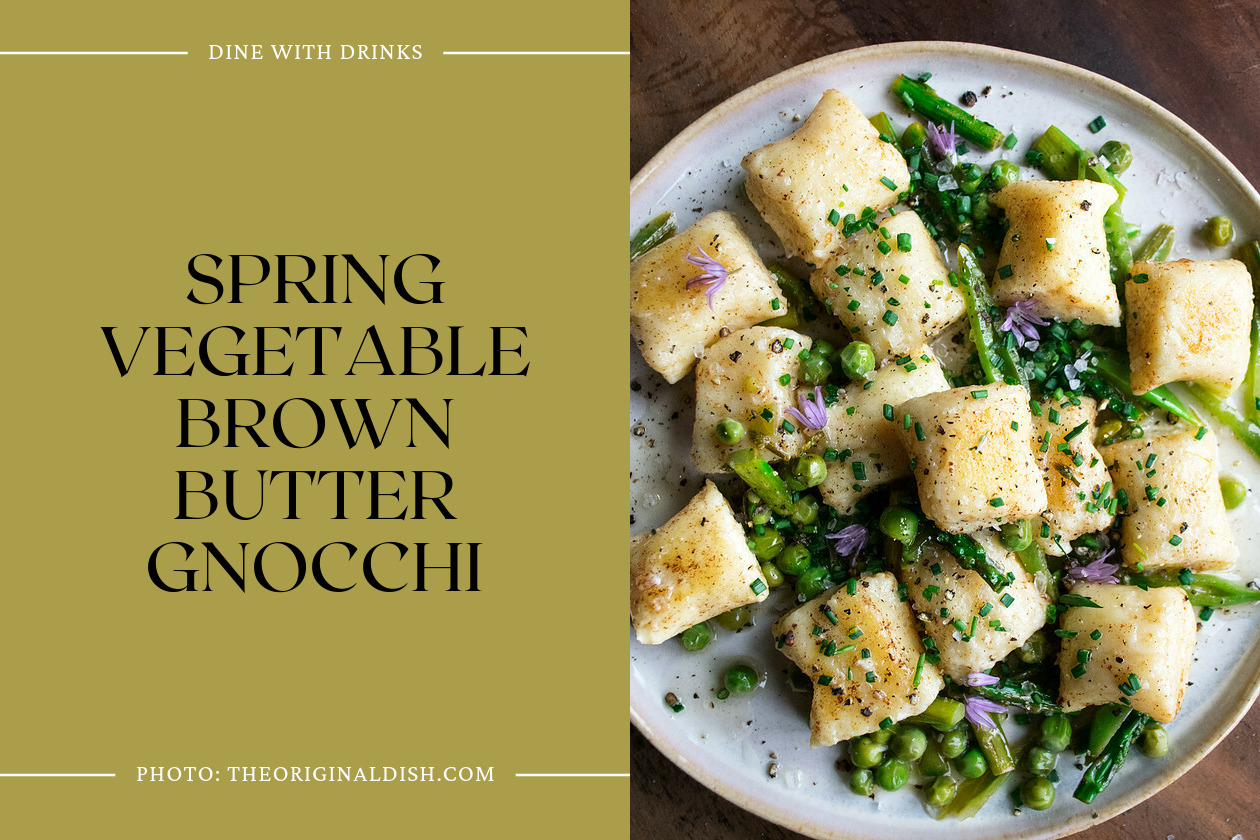 Spring Vegetable Brown Butter Gnocchi