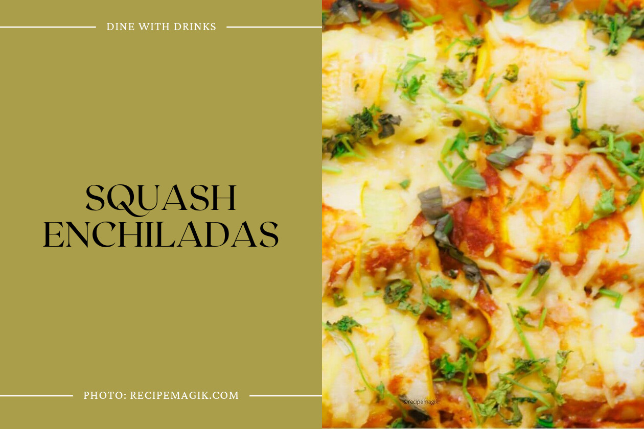 Squash Enchiladas