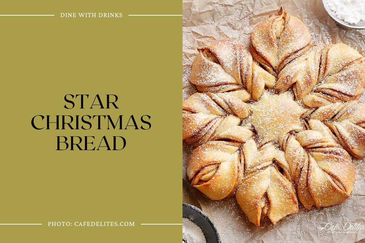 Star Christmas Bread
