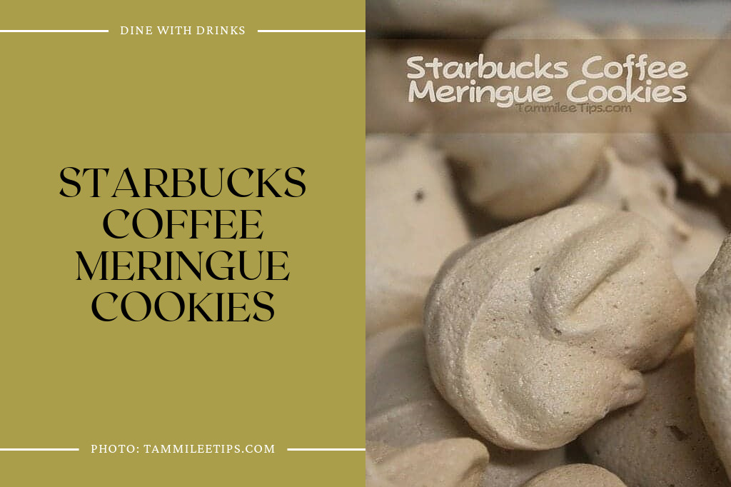 Starbucks Coffee Meringue Cookies