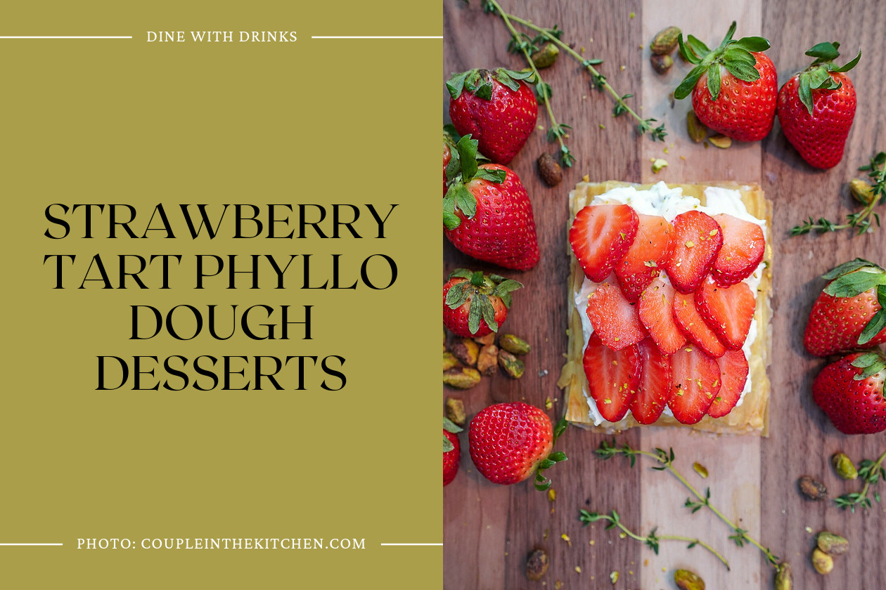 Strawberry Tart Phyllo Dough Desserts