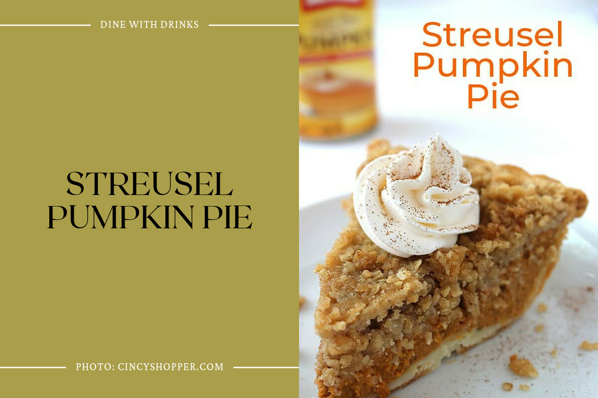 Streusel Pumpkin Pie