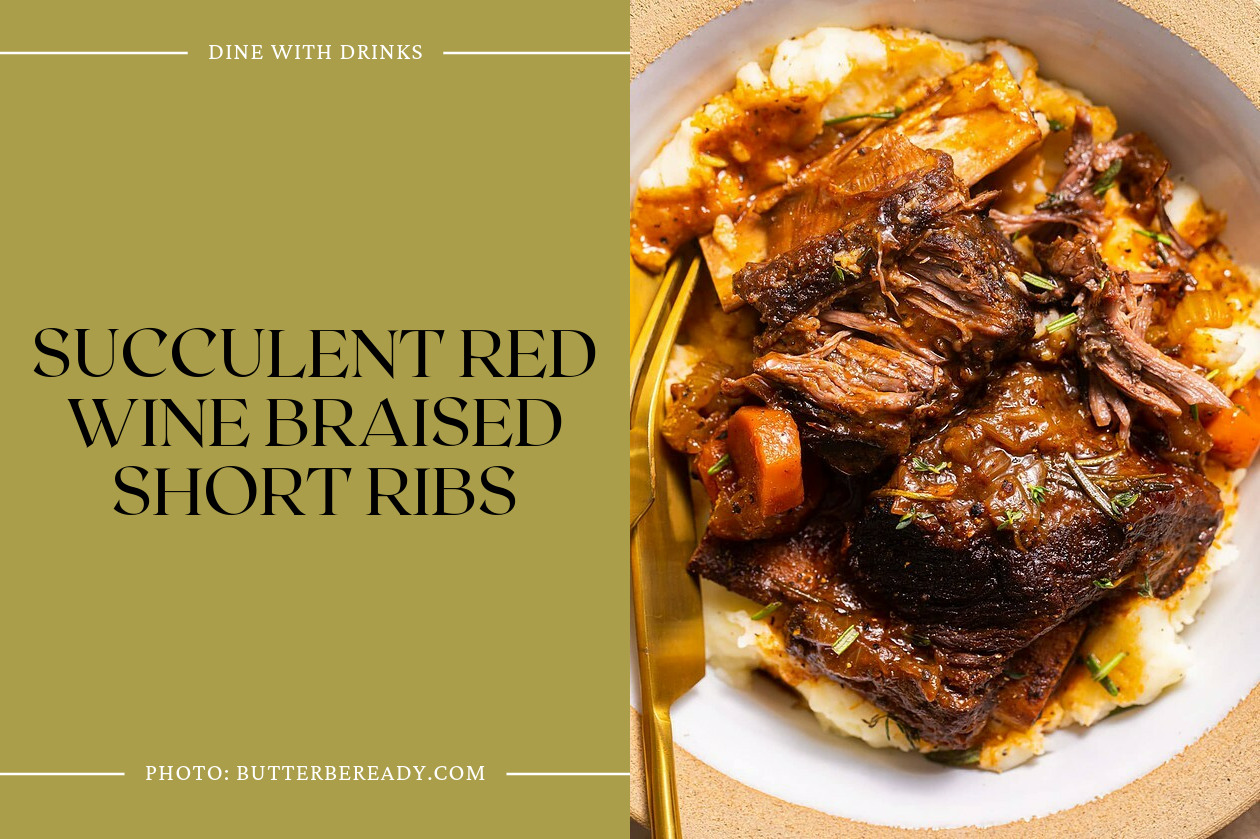 Succulent Red Wine Braised Short Ribs