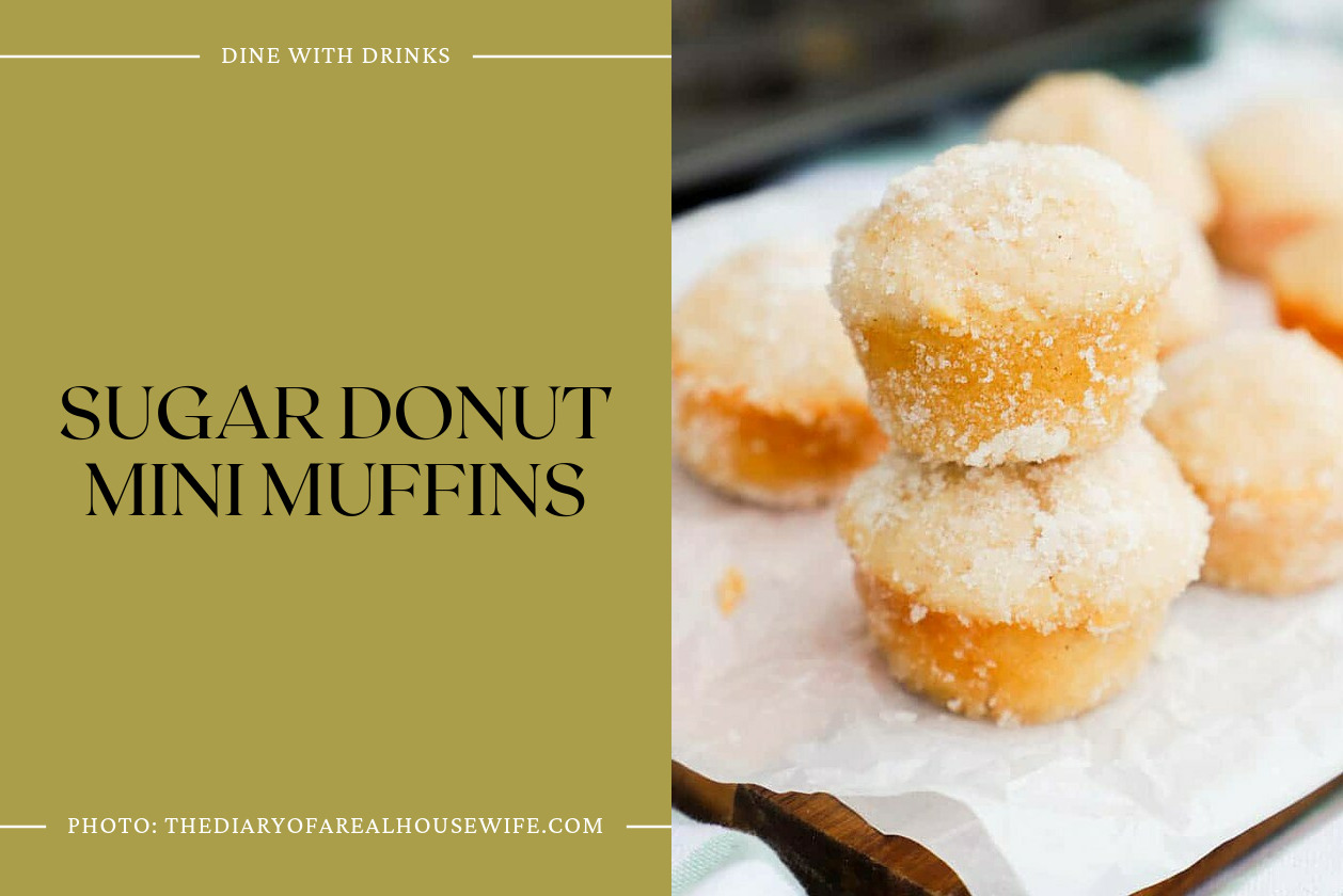 Sugar Donut Mini Muffins
