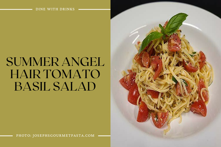 Summer Angel Hair Tomato Basil Salad