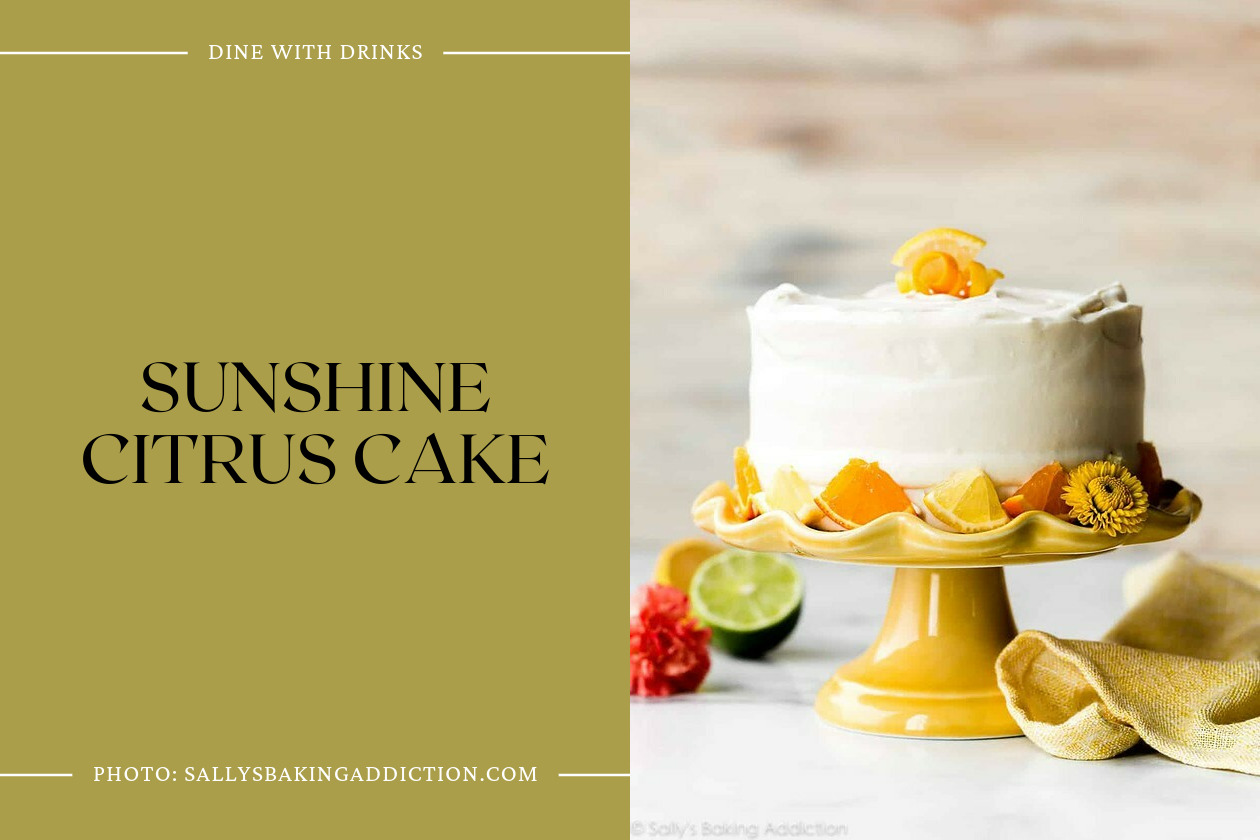 Sunshine Citrus Cake