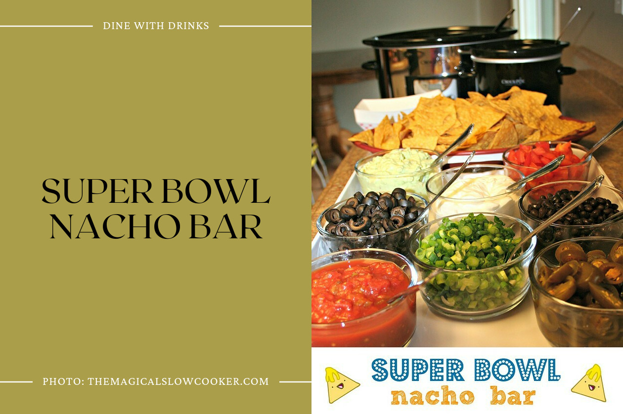Super Bowl Nacho Bar
