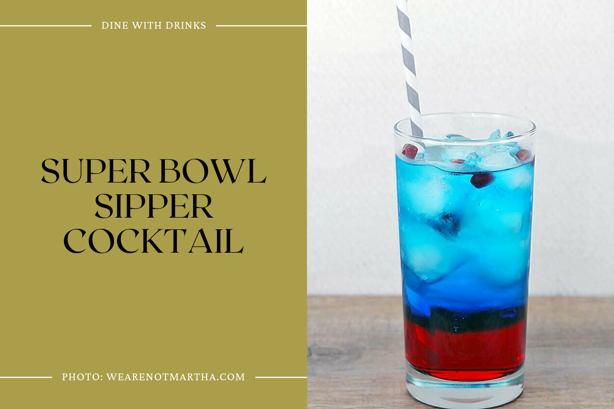 Super Bowl Sipper Cocktail