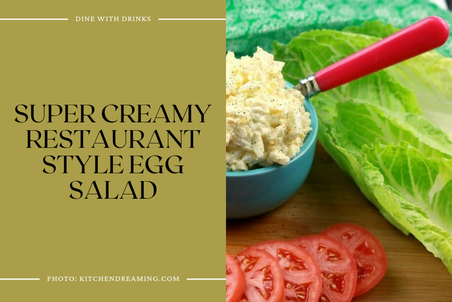 Super Creamy Restaurant Style Egg Salad