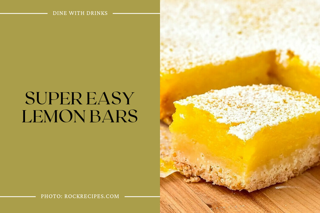 Super Easy Lemon Bars