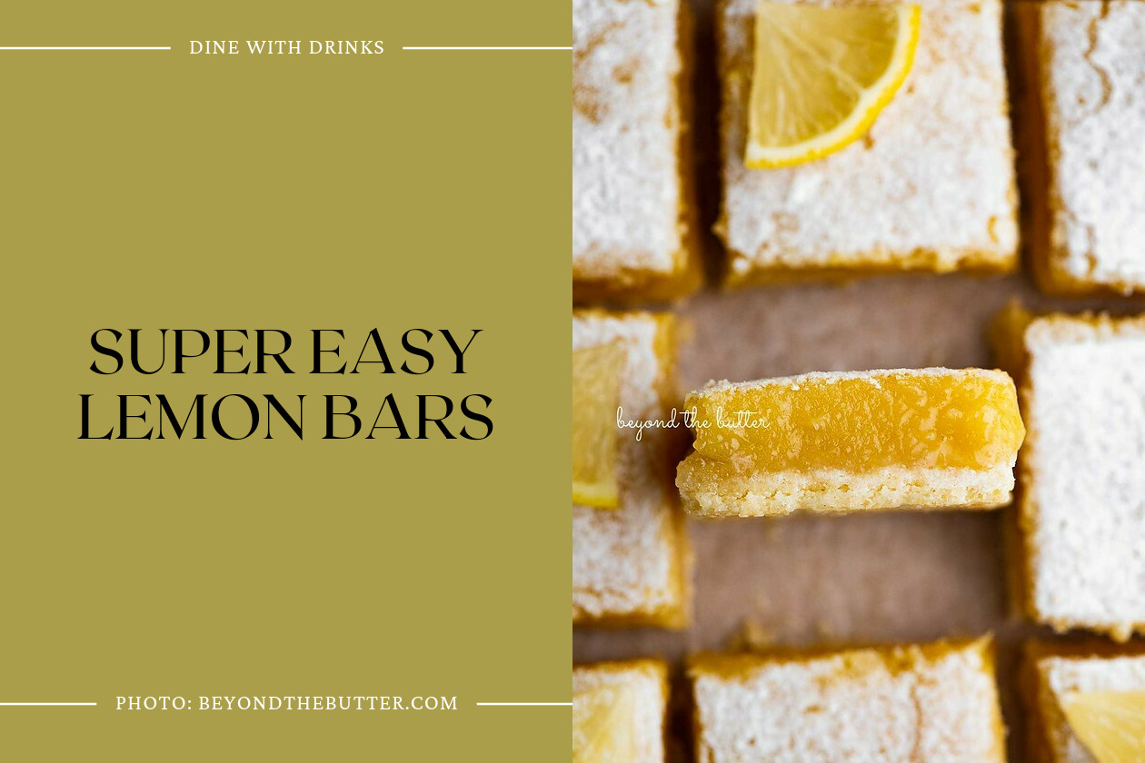 Super Easy Lemon Bars