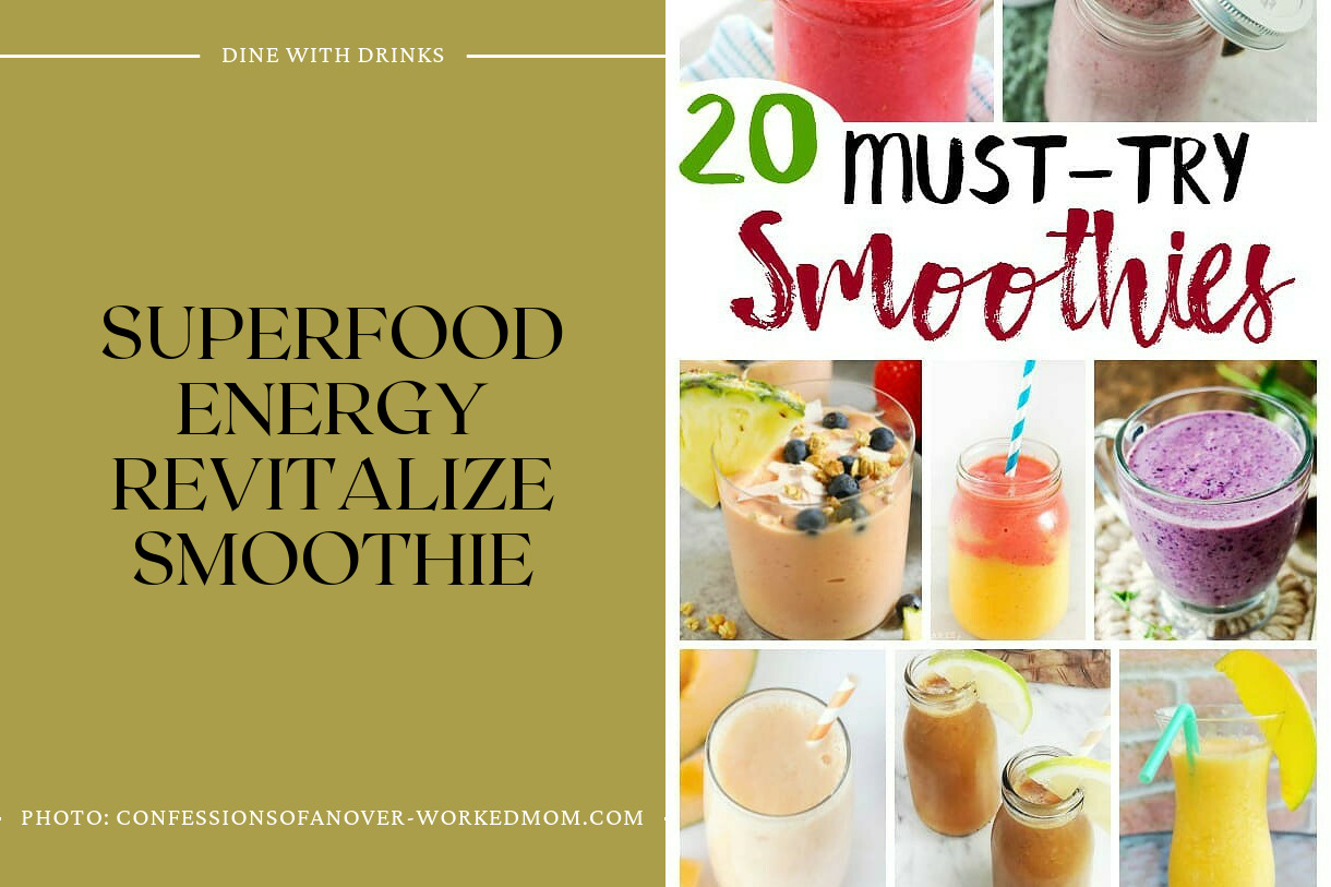 Superfood Energy Revitalize Smoothie