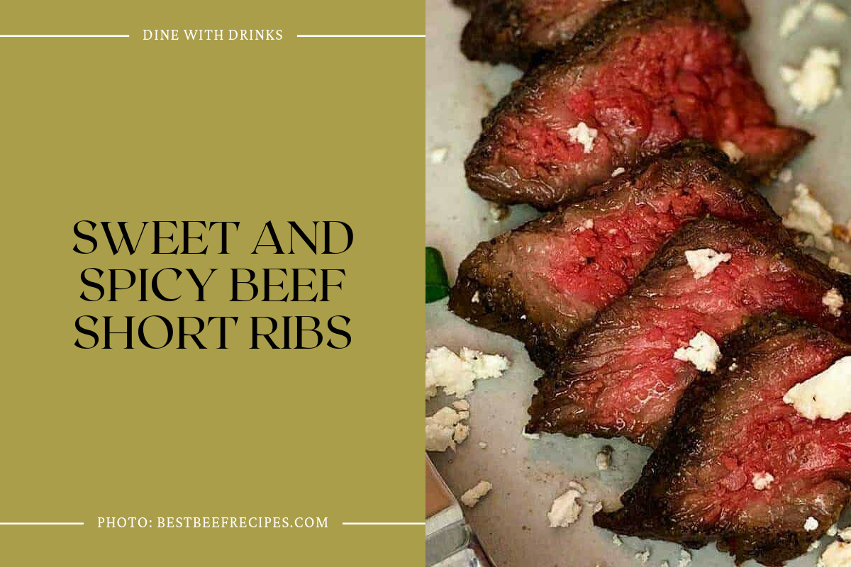 Sweet And Spicy Beef Short Ribs