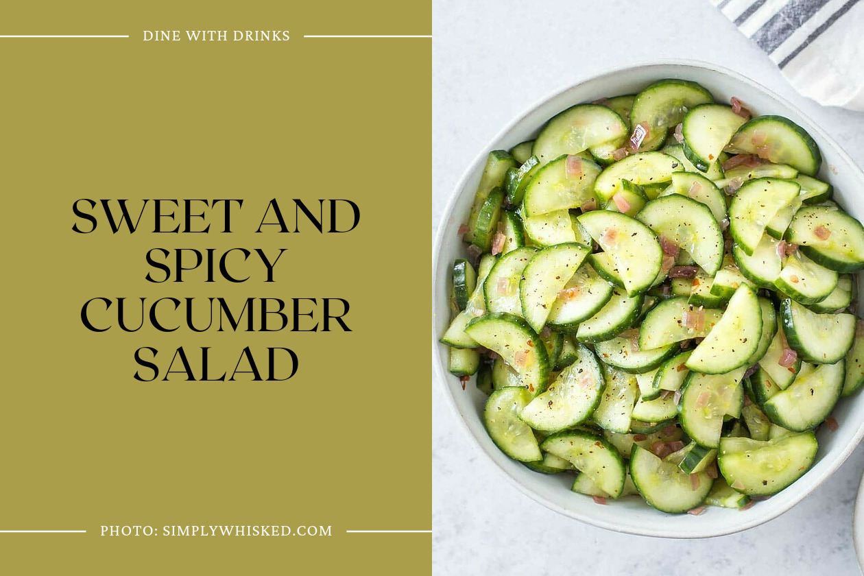 Sweet And Spicy Cucumber Salad