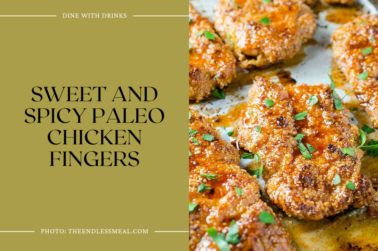 Sweet And Spicy Paleo Chicken Fingers