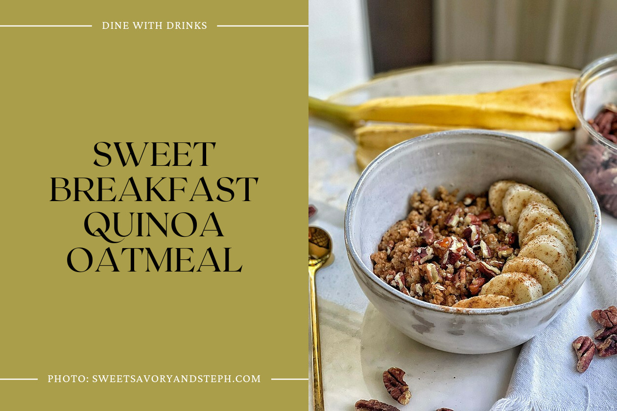 Sweet Breakfast Quinoa Oatmeal