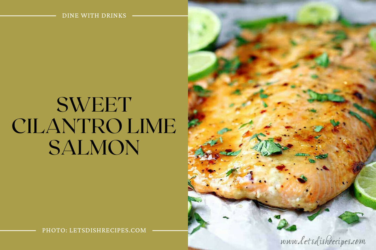 Sweet Cilantro Lime Salmon