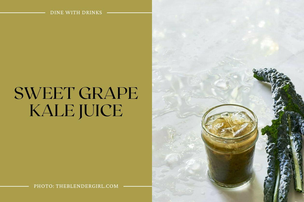Sweet Grape Kale Juice