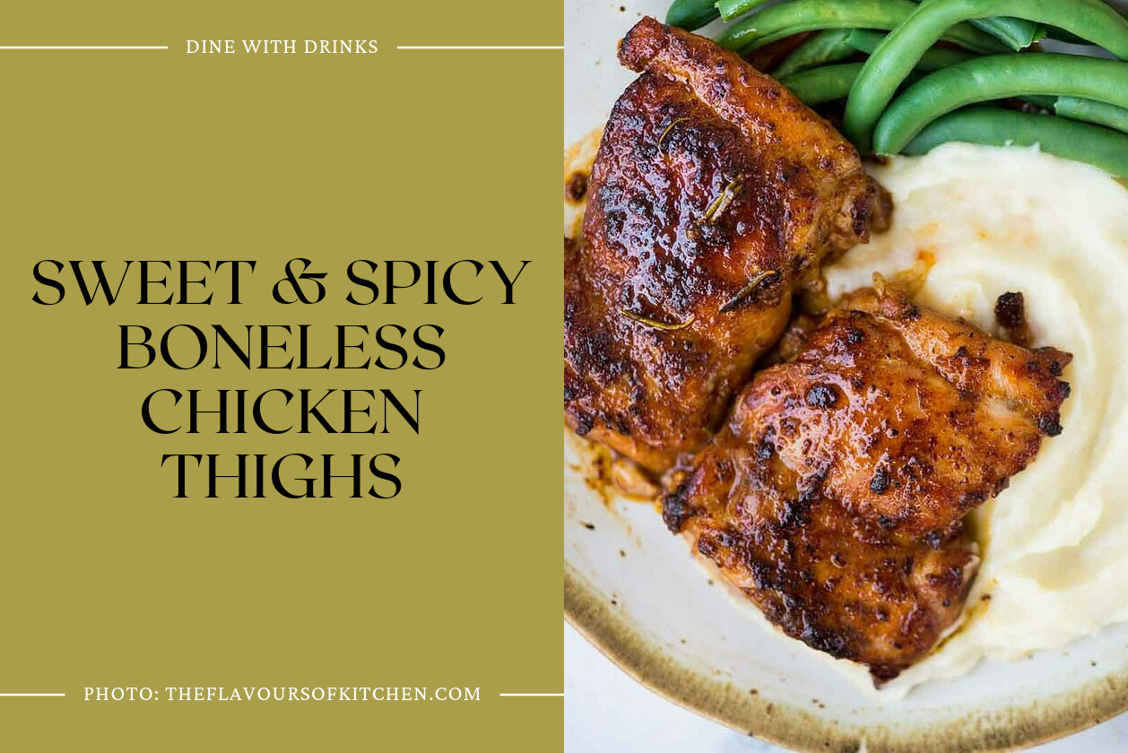 Sweet & Spicy Boneless Chicken Thighs