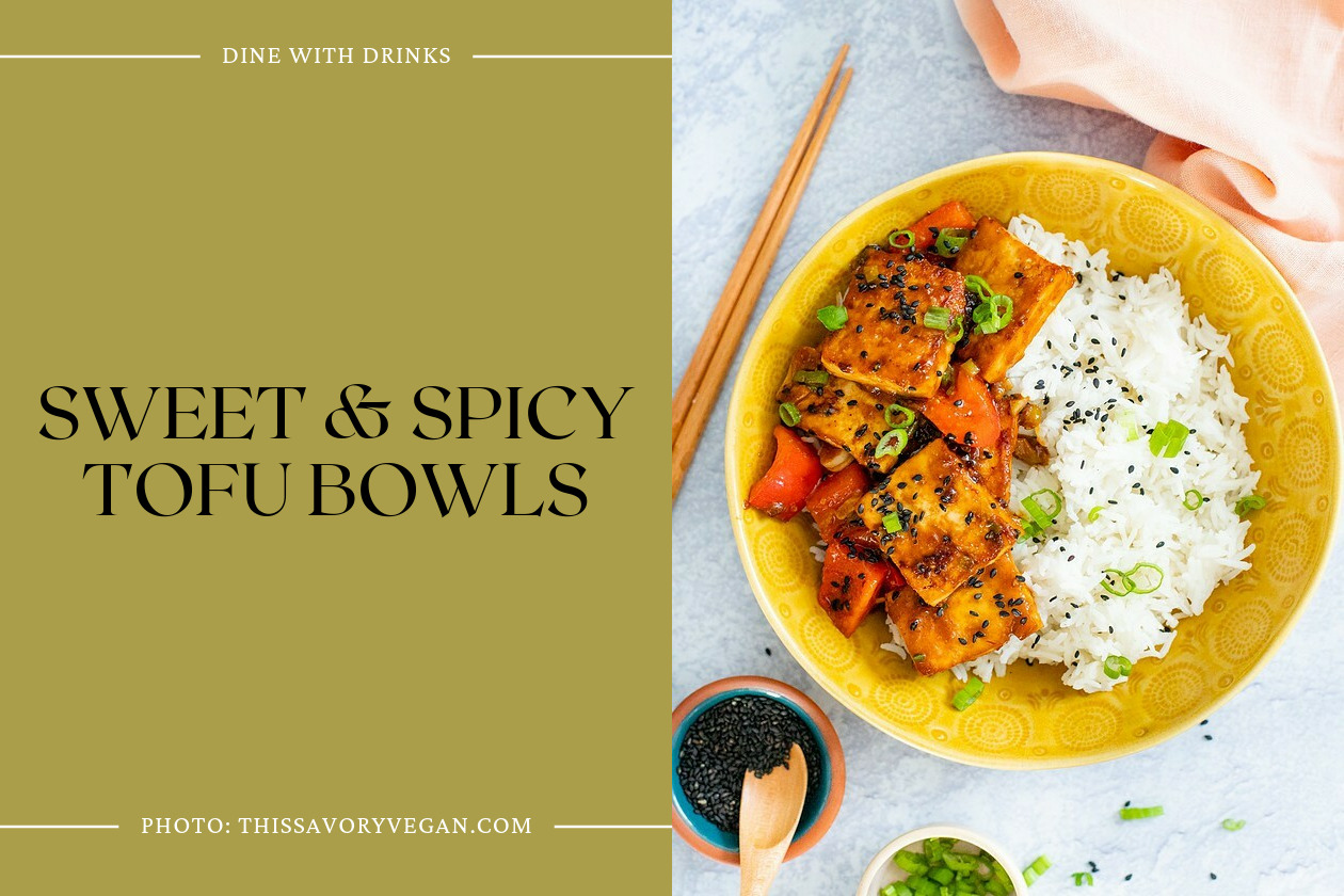 Sweet & Spicy Tofu Bowls