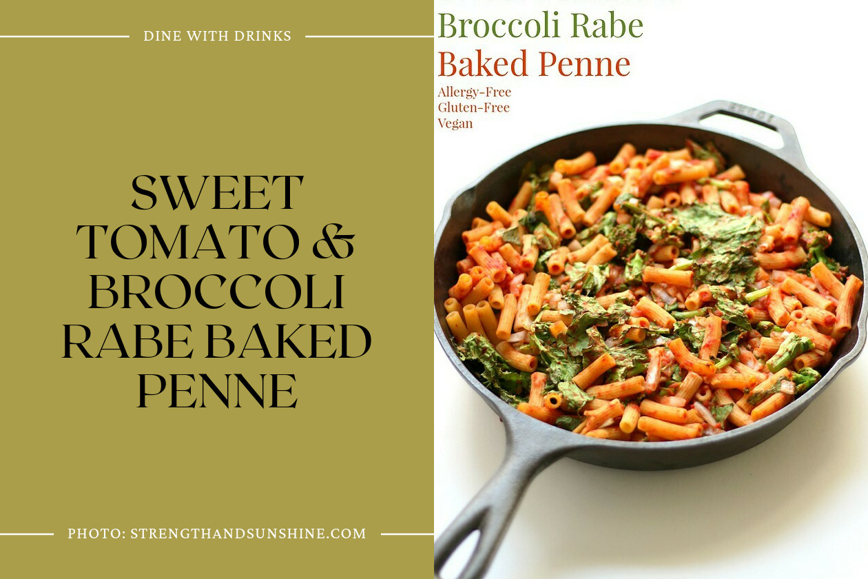 Sweet Tomato & Broccoli Rabe Baked Penne