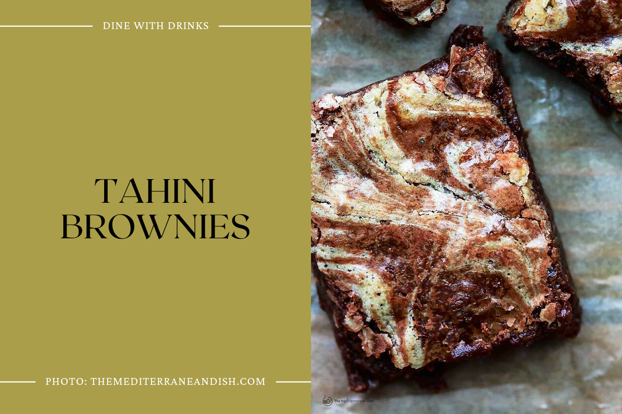 Tahini Brownies