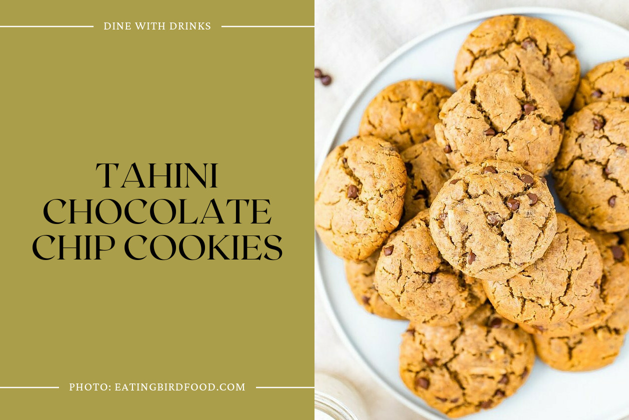 Tahini Chocolate Chip Cookies