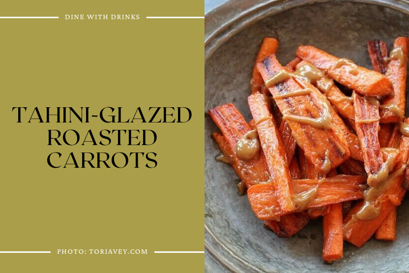 Tahini-Glazed Roasted Carrots