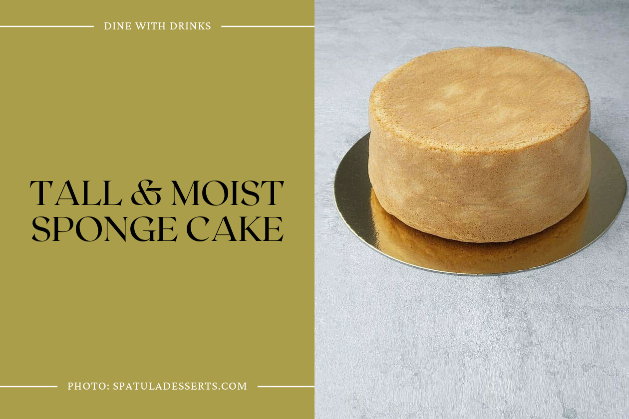 Tall & Moist Sponge Cake