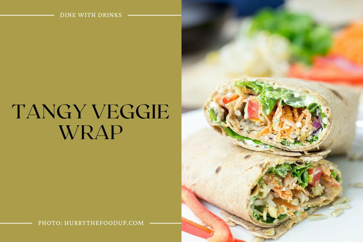 Tangy Veggie Wrap